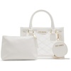 image:imageSteve Madden Womens Steve Madden Bcelene Clear Box Bag WPouchWhite