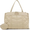 image:imageSteve Madden Womens Steve Madden Belia Chevron Quilted SatchelOatmilk
