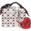 image:imageSteve Madden Womens Steve Madden Bevelyn Convertible Crossbody BagCrossbodyWhiteHearts Multi
