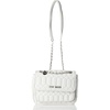 image:imageSteve Madden Womens Steve Madden Bniles Quilted Flap CrossbodyChalk
