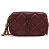 image:imageSteve Madden Womens Steve Madden Daisy Quilted Double Zip CrossbodyWine