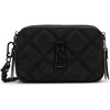 image:imageSteve Madden Womens Steve Madden Daisyr Quilted Double Zip Crossbody With StonesBlack