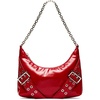 image:imageSteve Madden Womens Steve Madden Graya Roller Buckle Shoulder BagRed