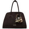 image:imageSteve Madden Womens Steve Madden Harlii Faux Suede SatchelChocolate