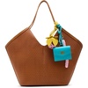 image:imageSteve Madden Womens Steve Madden Maira Embossed Woven ToteGinger