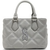 image:imageSteve Madden Womens Steve Madden Mickey Quilted Top Handle CrossbodyLight Grey