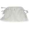 image:imageSteve Madden Womens Steve Madden Nikkid Feather Clutch Crossbody