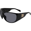 image:imageSteve Madden womens Steve Madden Female Sunglasses Style Gino Rectangular SunglassesBlackSolid Smoke
