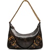 image:imageSteve Madden womens Steve Madden Grayad Distressed Roller Buckle Shoulder BagDark Brown