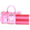 image:imageSteve Madden womens Steve Madden GummyM Clear Mini SatchelBgummym  Pink