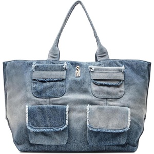 image:imageSteve Madden BanisiaD Xl Cargo Pocket ToteDenim