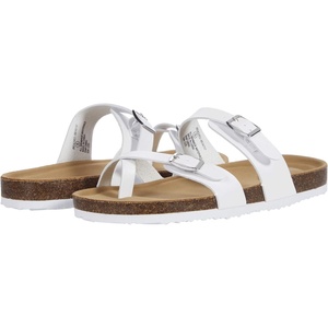 image:imageSteve Madden Girls Beached Flat SandalWhite