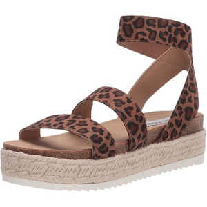 image:imageSteve Madden Girls Shoes Kimmie Espadrille Wedge SandalLeopard