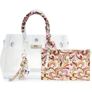 image:imageSteve Madden Gummy Clear Jelly Top Handle