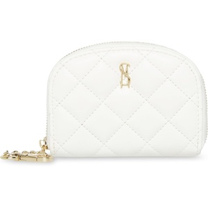 image:imageSteve Madden JADEZ Dome Zipper PouchWhite Gold