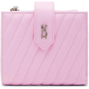 image:imageSteve Madden JemH Diagonal Quilted Bifold CardcasePink