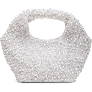 image:imageSteve Madden Kinsley Beaded Top HandleWhite