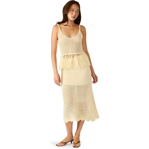 image:imageSteve Madden Womens Aidyn Crochet TankNatural