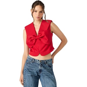 image:imageSteve Madden Womens Ayanna TopDark Red