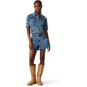 image:imageSteve Madden Womens Blu Jacket in Laser DenimMixed Indigo