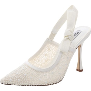 image:imageSteve Madden Womens Bri PumpWhite Lace