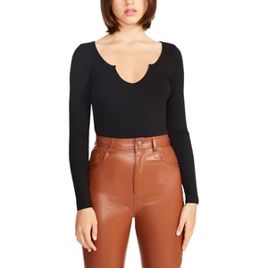 image:imageSteve Madden Womens Charlie Bodysuit TopBlack