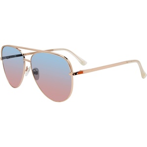 image:imageSteve Madden Womens Dante SunglassesShiny RosegoldBlue Gradient