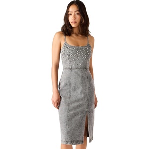 image:imageSteve Madden Womens Embellished Giselle DressFog