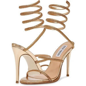image:imageSteve Madden Womens Exotica Ankle Wrap Stiletto Dress SandalBronze