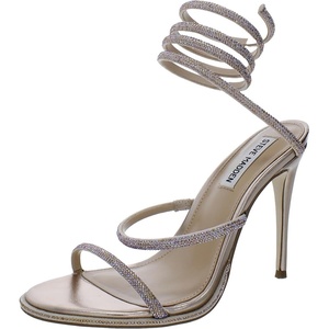 image:imageSteve Madden Womens Exotica Ankle Wrap Stiletto Dress SandalRhinestone