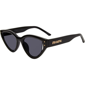 image:imageSteve Madden Womens Koko Cat Eye Sunglasses SunglassesBlackSolid Smoke