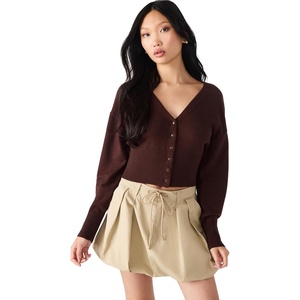 image:imageSteve Madden Womens Lauryn CardiganChocolate