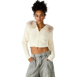 image:imageSteve Madden Womens Lysia Sweater JacketCream