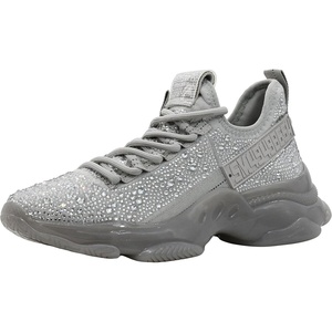 image:imageSteve Madden Womens Maxima SneakerGrey Rhinestone