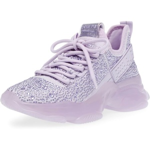 image:imageSteve Madden Womens Maxima SneakerLilac Rhinestone