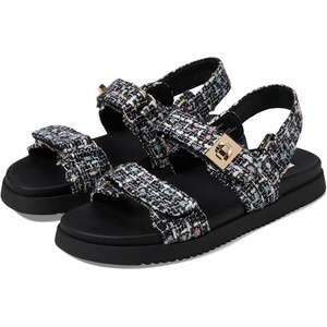 image:imageSteve Madden Womens Mona Black LeatherBlackWhite Multi