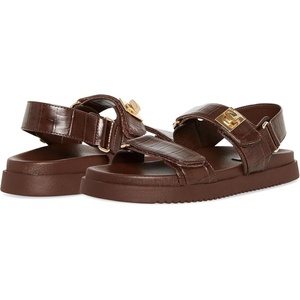 image:imageSteve Madden Womens Mona Black LeatherBrown Crocodile