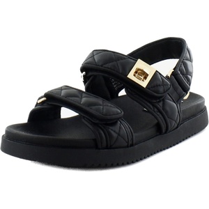 image:imageSteve Madden Womens Mona Black LeatherQuilted