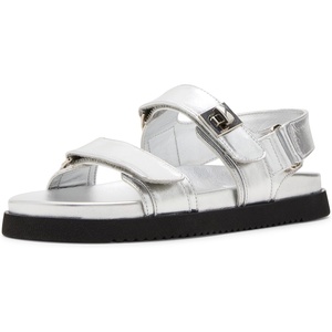 image:imageSteve Madden Womens Mona Black LeatherSilver