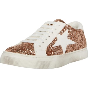 image:imageSteve Madden Womens Rezume SneakerRose Gold Glitter