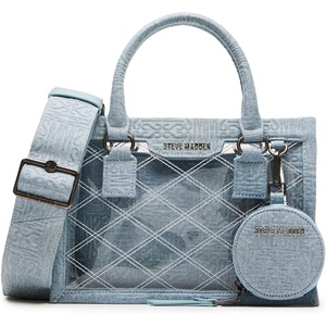 image:imageSteve Madden Womens Steve Madden Bcelene Clear Box Bag WPouchBlue