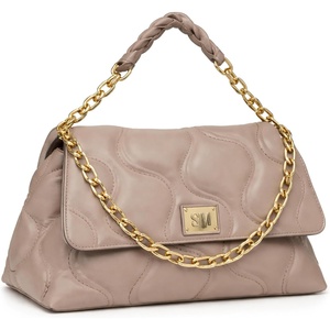 image:imageSteve Madden Womens Steve Madden Bclove Quilted Nylon Shoulder BagMushroom