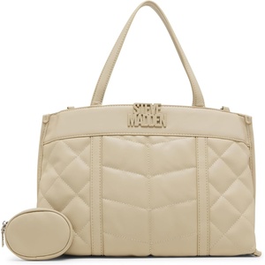image:imageSteve Madden Womens Steve Madden Belia Chevron Quilted SatchelOatmilk