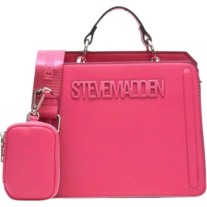 image:imageSteve Madden Womens Steve Madden Bevelyn Convertible Crossbody BagCrossbodyCandy Pink