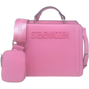 image:imageSteve Madden Womens Steve Madden Bevelyn Convertible Crossbody BagCrossbodyFondant Pink