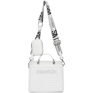 image:imageSteve Madden Womens Steve Madden Bevelyns Structured SatchelWhite