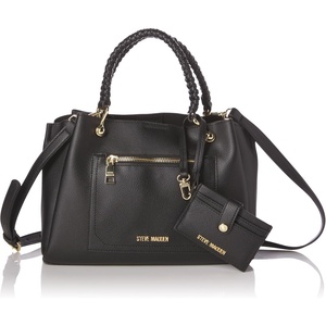 image:imageSteve Madden Womens Steve Madden Bflynn Satchel With Card CaseBlack