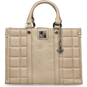 image:imageSteve Madden Womens Steve Madden Bmich Quilted Top Handle SatchelTimeless Taupe