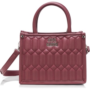 image:imageSteve Madden Womens Steve Madden Bniko Quilted CrossbodyBloodstone
