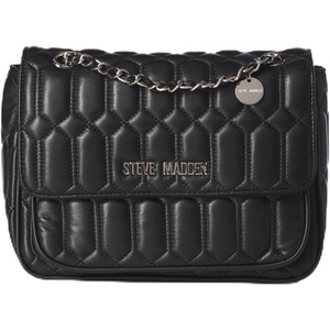 image:imageSteve Madden Womens Steve Madden Bniles Quilted Flap CrossbodyBlack